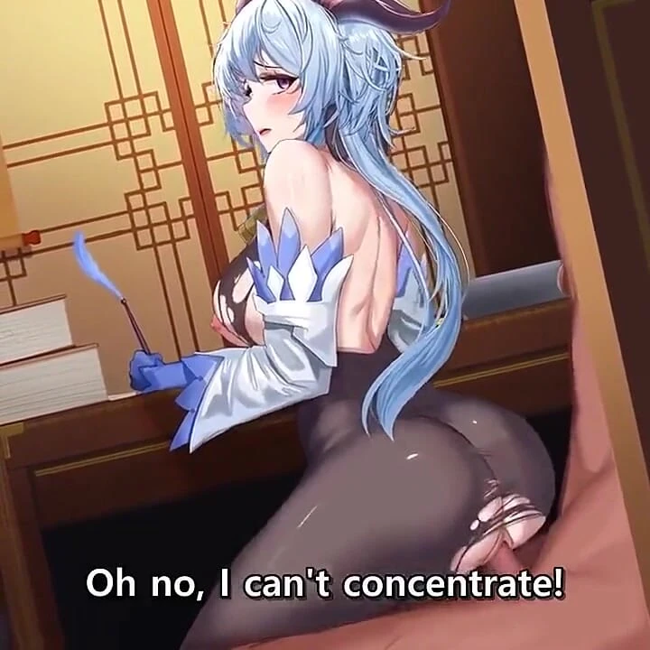 Ganyu seks ile çok çalışıyor