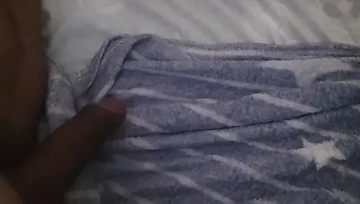 I got on my side but the guy's cock stuck from behind