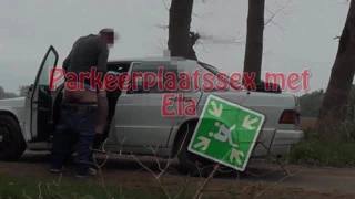 Ele wird outdoor gefickt