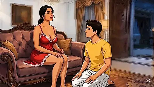 Scena d'amore di una coppia attraente (AI generate)