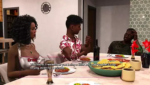 Ateşli orta yaşlı seksi kadın arkadaşlarının evinde sakso ve meme sikişi yapıyor