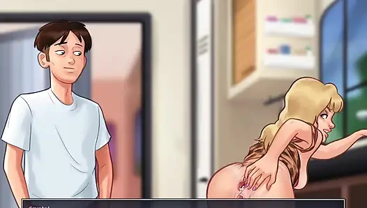 Yaz mevsimi efsanesinde kız arkadaşım üvey annem Crystal ile tüm xxx sahneleri