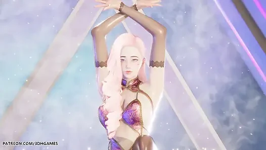 Mmd minnie - cherry sky - seraphine seksi striptiz