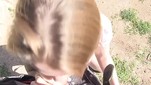 Açık havada seks + yaramaz Pamela Sanchez ile anal seks