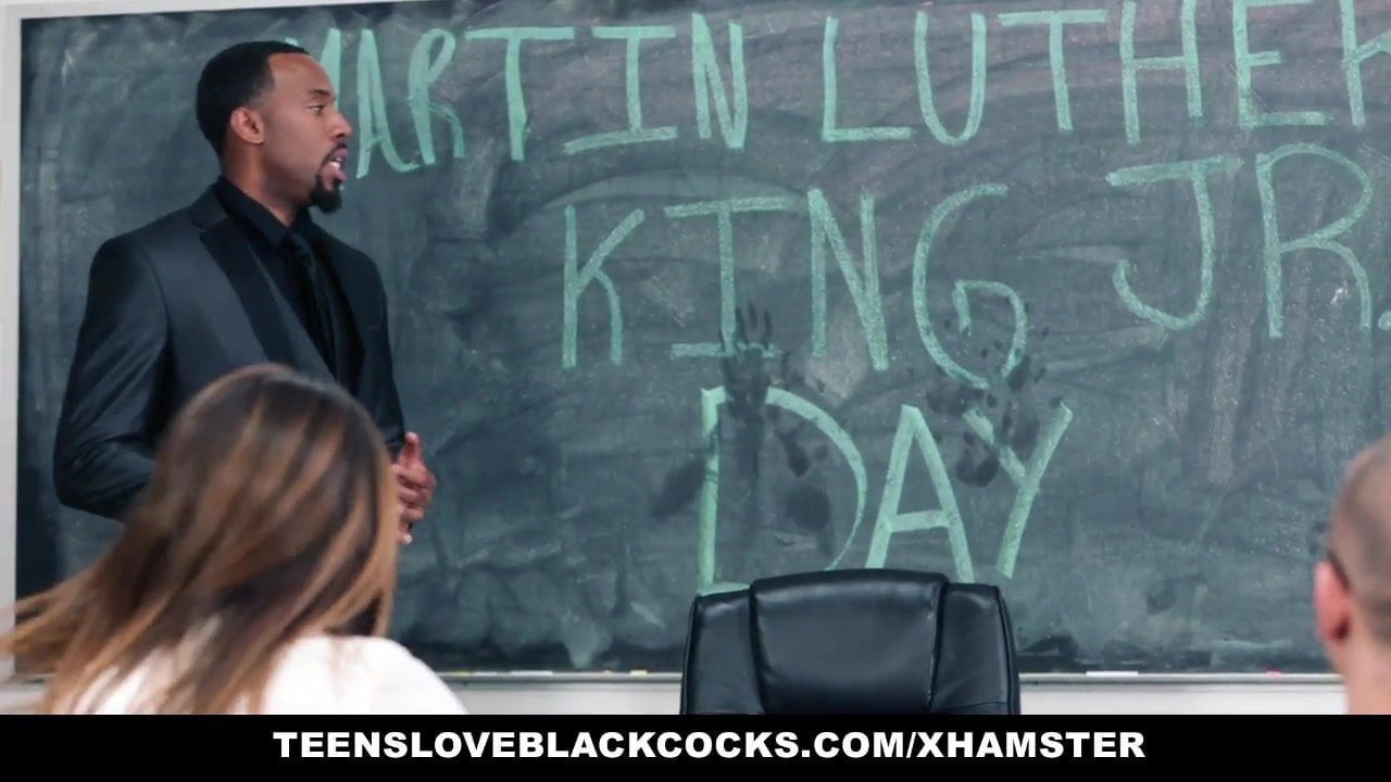 Teensloveblackcocks - mlk gününde büyük siyah yarak