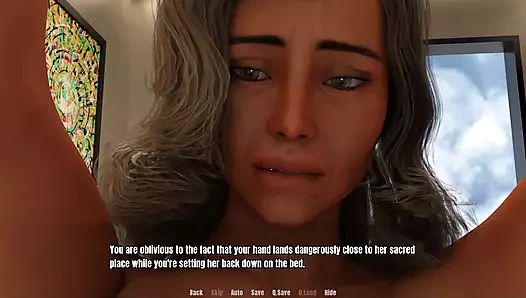 Büyükannenin evi: çıplak seksi olgun kadın ep.17