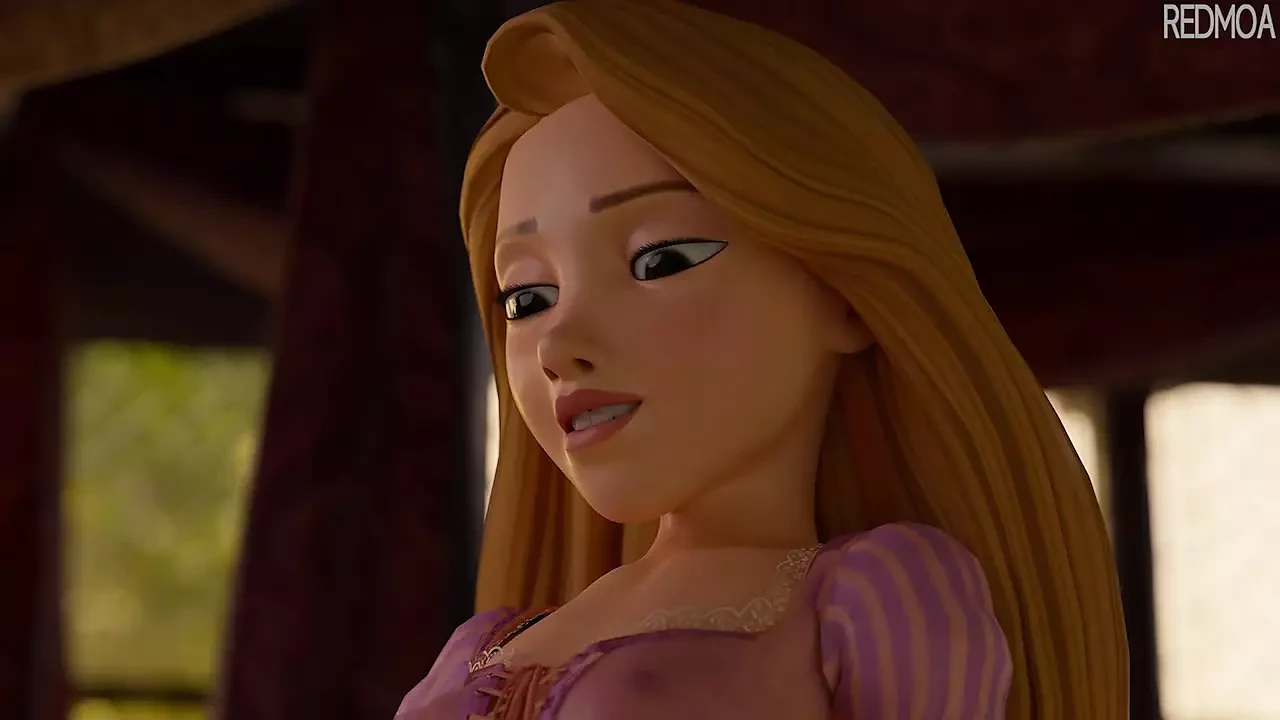 Rapunzel kovboy kız flynn ile birlikte. Karışık