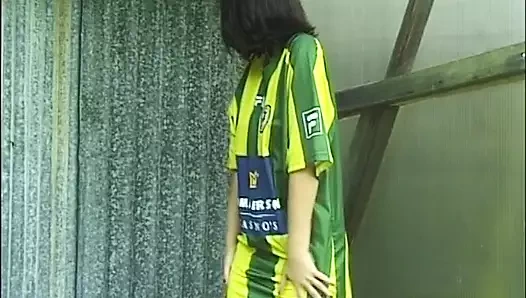 Barbara'nın sarışın amına mastürbasyon yapan genç kız ilk oyuncu seçmelerinde