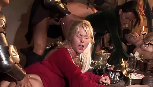 Kathy Anderson ve Claudia Adams ile seks partisi