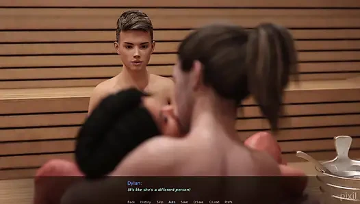 Linda 2 ile awam randevu, götünü parmakla ve oral seks ve amcık yala.