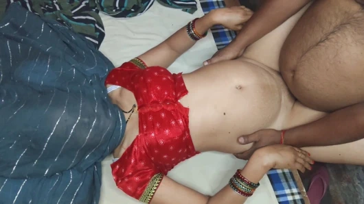 Rajasthani meenu bhabhi ne laal balauj me apne devar sa chudwai