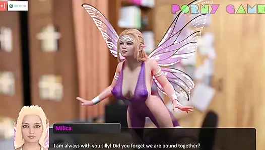 Büyü kitabı - sevimli kızlar lezbiyen seks yapıyor (39)