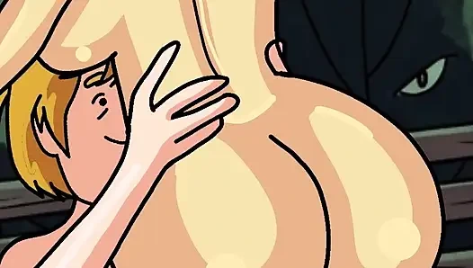 Korkunç olduğunda Shaggy Velma'nın içine boşalıyor