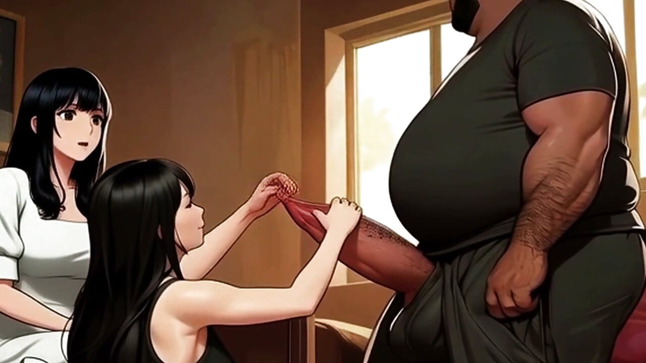 Koreli MILF Üvey Kızına Erkeği Nasıl Memnun Edeceğini Öğretiyor