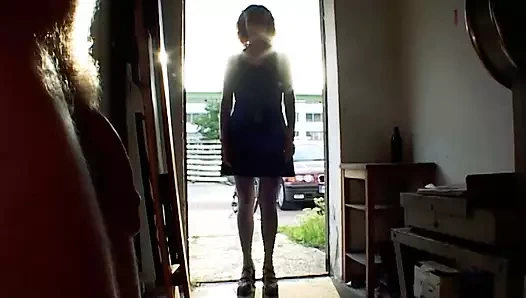 Vahşi Alman bayan gets ona delikler çarptım tarafından üç sert musluklar