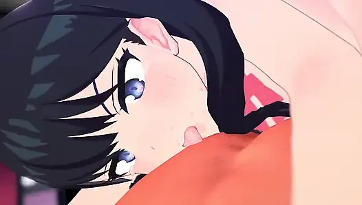 En ateşli anime porno videosu