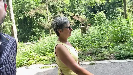 Madam O açık Havada Anal 6 - Bee's & Mantar!!