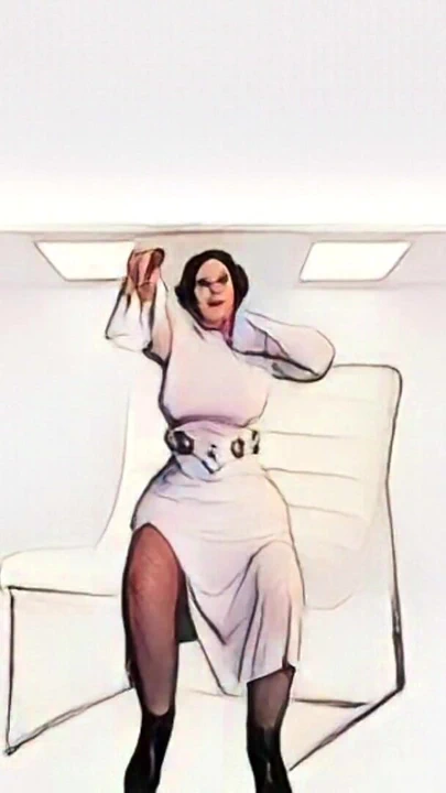 Granny Princess Leia: Han Solo Fuck & The Conception Of Kylo Ren AN AI ANIMATED ADVENTURE | Clip 3