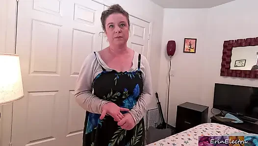 While husband is away stepmom lets me fuck her because I'm the man of the house