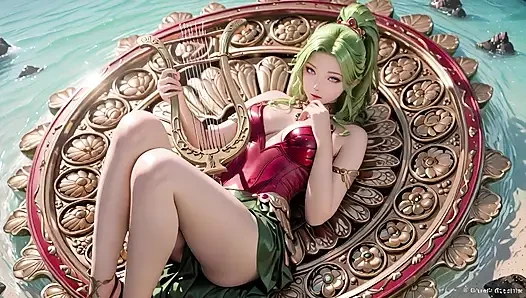 Yeşil tanrıça plajı soliloquy! Kırmızı altın zırh altında hangi bikini saklanır?