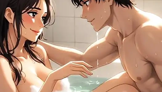 Kocasının en iyi arkadaşı tarafından sikiliyor