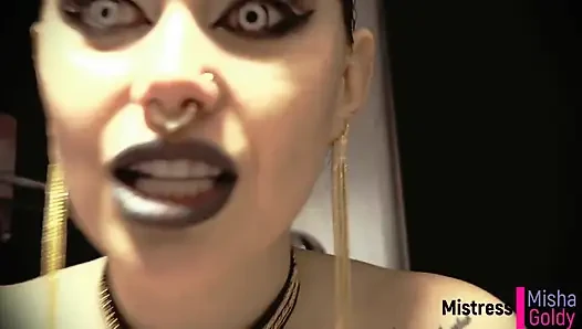 Erken boşalma demoness ile hızlı sikişten sonra canlı canlı yutuyor!