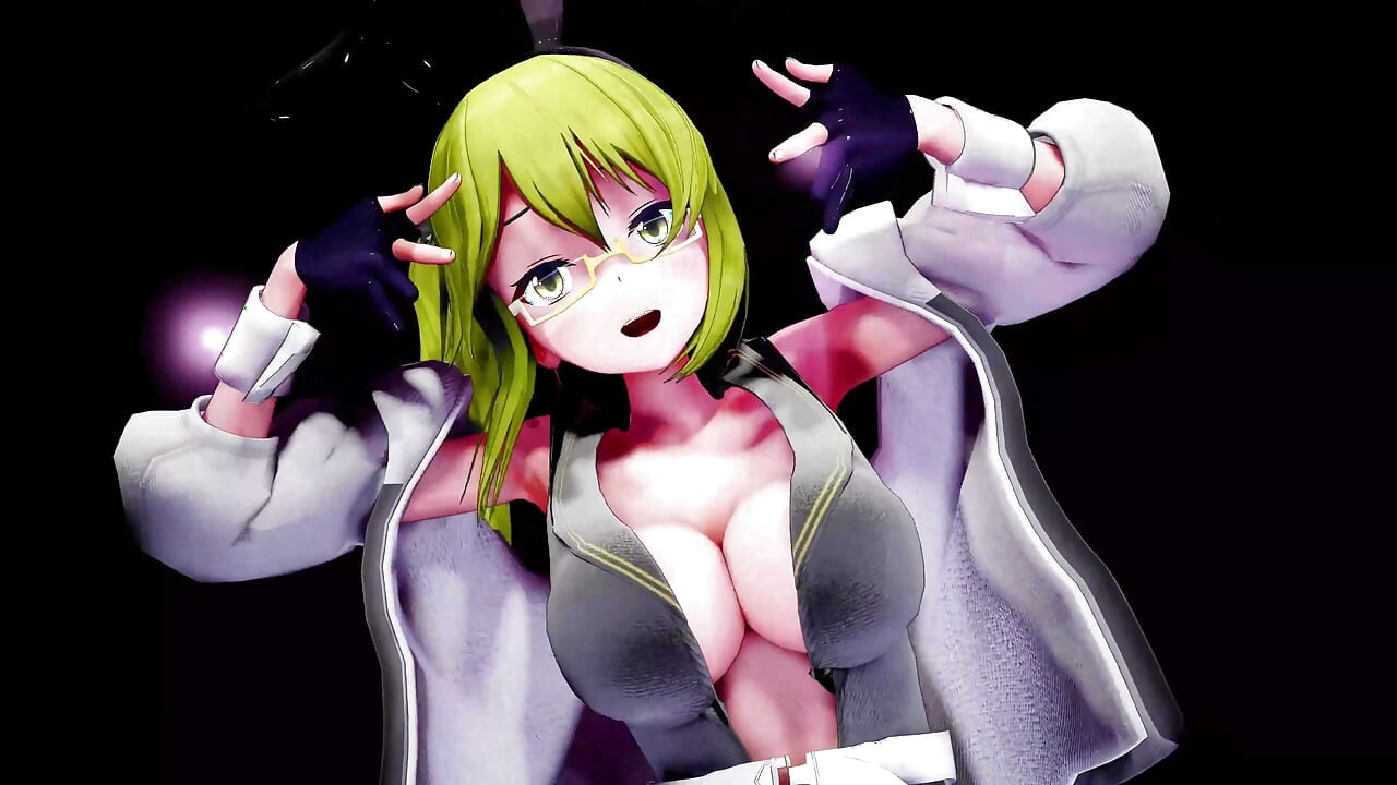 Hatsune miku soyunup dans roki şarkı hentai büyük göğüsler mmd 3d sarışın saç rengi düzenleme smixix