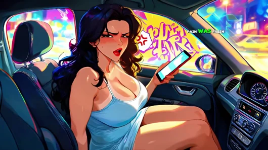 İhanete Uğramış 39 Yaşındaki Latin Eşi Yolda Taksi Şoförü Tarafından Sert Şekilde Sikildi - Ia Animation