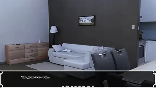 Tifa'nın karanlık cenneti: adam kız arkadaşının büyük zenci yarağını yalayıp yüzüne boşalmasının porno videosunu izliyor ep.20
