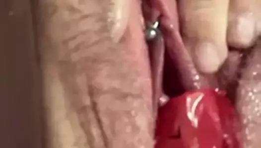 Bir protein barını doldurmak ve sikişmek