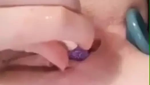 Göt tıkacı ve kullanılmış amcık