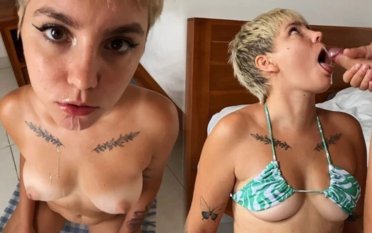 Betsy oral dölleme derlemesi 2 - ağzına boşalma, döl yutma ve yeme