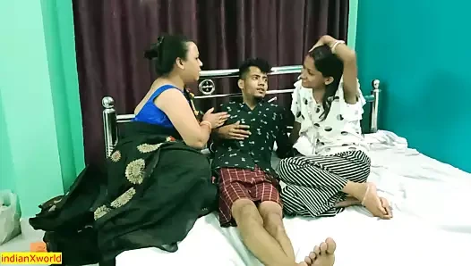 Karısının seksi annesini sikiyor!! ama bizi çıplak yakaladı!!