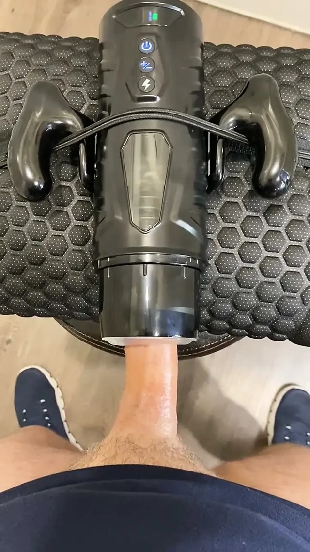 Big Stroker Toy Makes Me Cum Four Times! POV Demo