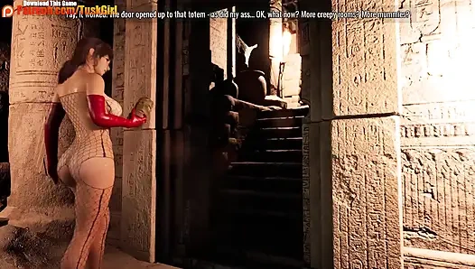 Tomb Rider Lara Craft Parody Porn Game Play Part 07