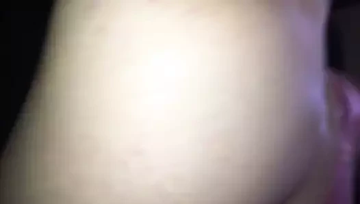 Beyaz iri güzel kadının götü