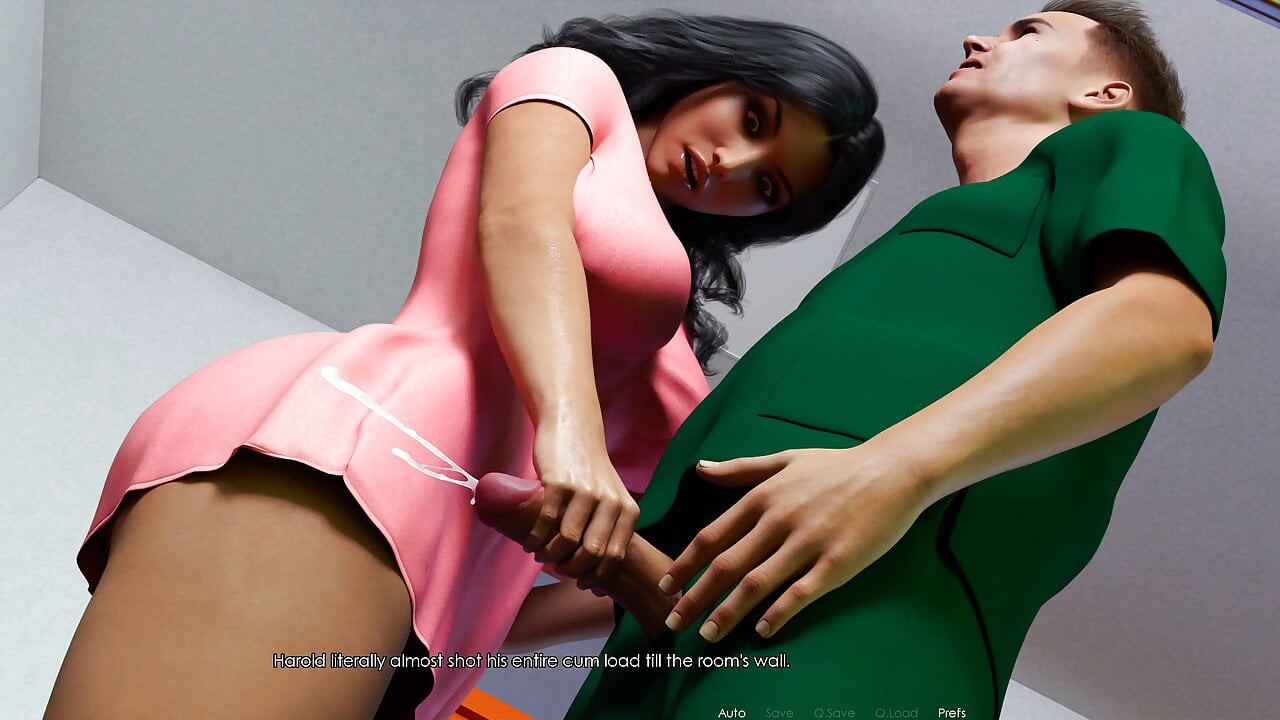 Anna'nın heyecan verici sevgisi v0.95 - seks sahneleri #23 handjob harold - 3d oyun