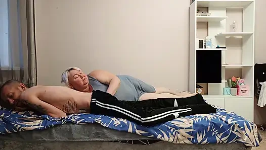 Üvey anne ağzına boşalmama bayılıyor