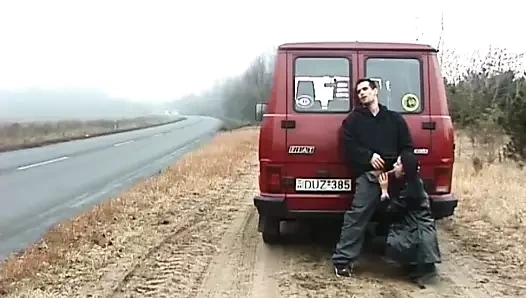 Alman çift sikme üzerinde sokak