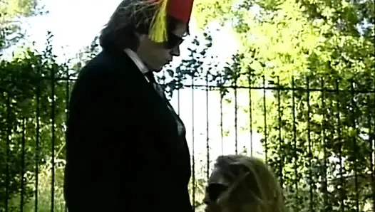 Outdoor Vintage Fuck for a Hairy MILF