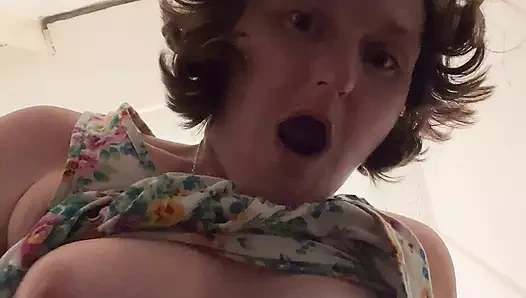 Stark Bollock Naked in Public Whilst Trying on New Clothes. Part 2 of 2.