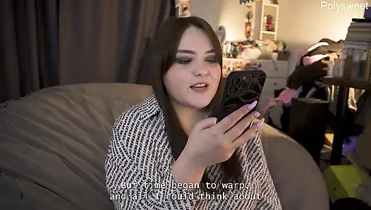 Histoire porno - ballgag, je ne pouvais que muiller pendant qu’elle me baise avec un gode ceinture