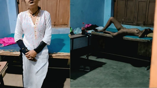 I went to my girlfriend's house at night and had sex with her all night.