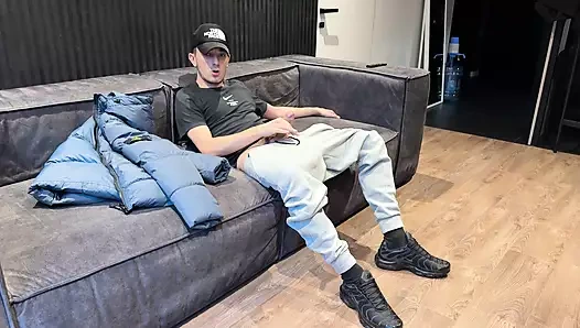 Adam üniversiteden sonra büyük yarağı sıvazladı