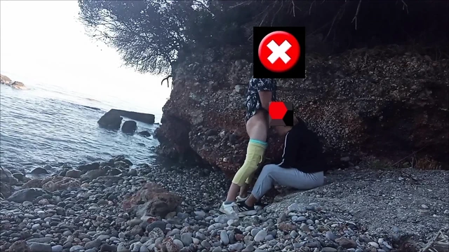 Plajda iki kez ağzına boşaldım