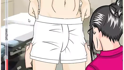 Kolej hemşire becerdin sert tarafından okul oğlan