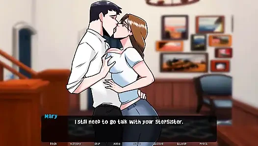 Kötülüğün şafağı: üvey anne üvey oğlunun büyük yarağına binerken edepsizce konuşuyor bölüm 36