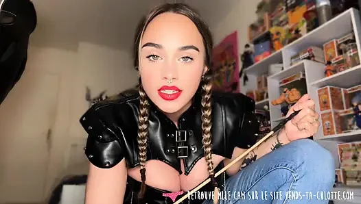 Vends-ta-culotte - çarpıcı bir Fransız dominatrix tarafından köle eğitimi