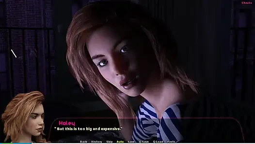 Haley hikayesi #16 - Haley ve Johannes baştan çıkarıcı bovlinge gitti... Johannes Haley'nin götüne şaplak attı ve sonra onu sikti