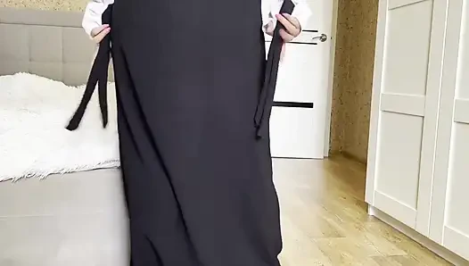 Arap üvey annem sikimi gerçekten istedi ve sıkı ıslak amına aldı